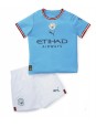 Manchester City Heimtrikotsatz für Kinder 2022-23 Kurzarm (+ Kurze Hosen)